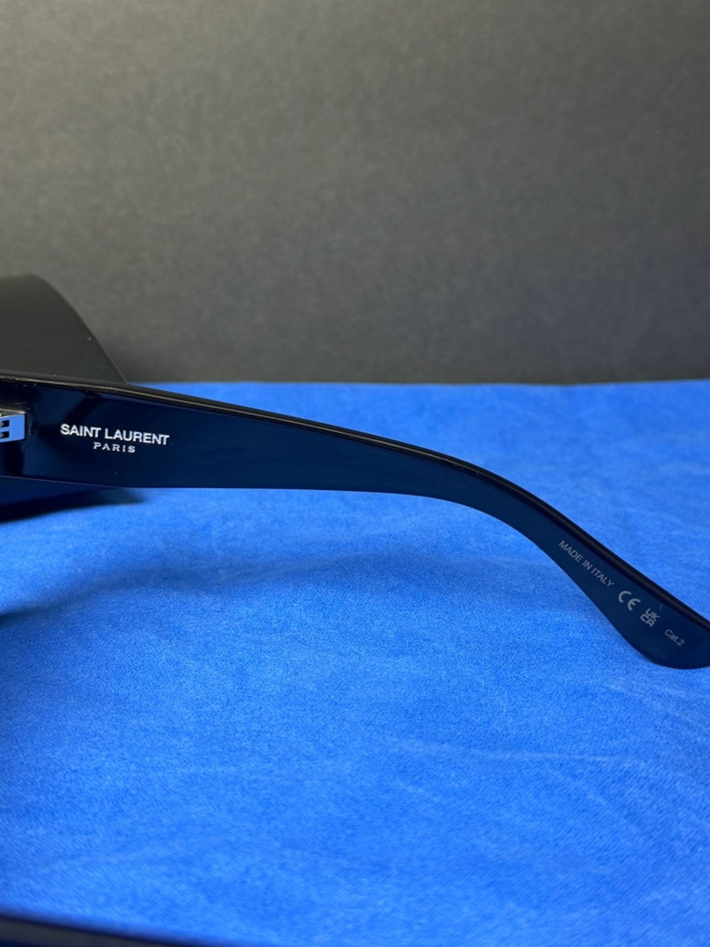 NEW Authentic SAINT LAURENT SL-M9 Square Sunglasses - Picture 4 of 7